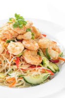 Thai Shrimp Salad with Rice Noodles - The Lemon Bowl®