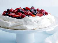 Mixed Berry Pavlova Recipe | Ina Garten | Food Network