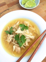 Crock Pot Ginger Chicken and Rice Soup - The Lemon Bowl®