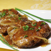 Hamburger Steak with Onions and Gravy Recipe | Allrecipes
