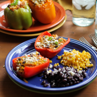 Southwest Stuffed Bell Peppers Recipe - Food Fanatic