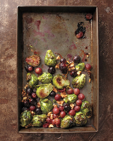 Roasted Brussels Sprouts and Grapes with Walnuts Recipe | Martha ...
