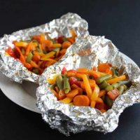 Easy Grilled Vegetables in Foil Recipe - Vegan in the Freezer