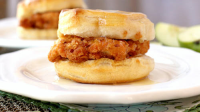 Spicy Southern Chicken Biscuits Recipe - Tablespoon.com