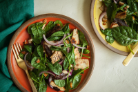 Baby Spinach Salad With Dates and Almonds Recipe - NYT Cooking