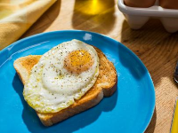 Perfect Sunny-Side-Up Eggs Recipe | Jeff Mauro | Food Network