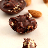 Dark Chocolate Almond Rocks Recipe | Allrecipes