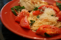 Quick Tomato, Basil & Garlic Pasta Dinner Recipe - Food.com
