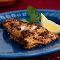 Sea Bass Crusted with Moroccan Spices Recipe | MyRecipes