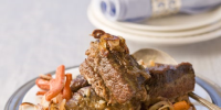 Pot Roast with Caramelized Onions and Roasted Carrots Recipe ...