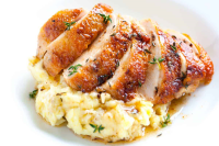 Easy Pan Roasted Chicken Breasts with Thyme