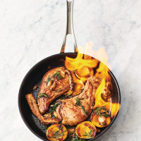 Peachy pork chops | Jamie Oliver pork chop recipes