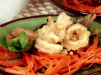 Crispy Salt and Pepper Squid with Spicy Asian Salad : Recipes ...