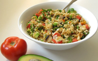 High Raw Rice Salad [Vegan, Gluten-Free] - One Green Planet