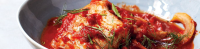 Flounder Poached in Fennel-Tomato Sauce Recipe | Epicurious