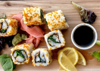 How To Make Boston Roll Sushi – The Kitchen Community