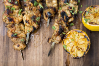Best Moroccan Ginger-Lemon Chicken Skewers Recipe - How to ...