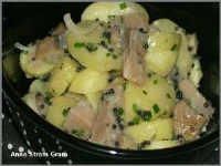 Salade de pommes de terre au hareng fumé - Recette Ptitchef