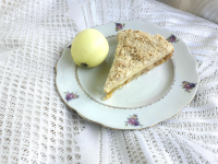 Warm Apple Buttermilk Custard Pie Recipe | Allrecipes