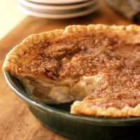 Warm Apple-Buttermilk Custard Pie Recipe | MyRecipes