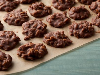 Peanut Butter-Chocolate No-Bake Cookies Recipe | Food Network ...