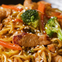 Chicken Teriyaki Chow Mein Recipe by Tasty