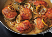 Roasted Chicken Thighs with Lemon and Oregano Recipe | Bon ...