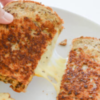 Healthier Italian Spiced Grilled Cheese Sandwich Recipe - The Chic ...