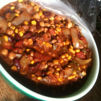 Grandma's Slow Cooker Vegetarian Chili Recipe | Allrecipes