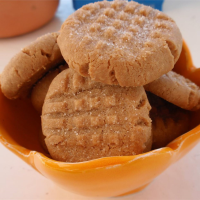 Three Ingredient Peanut Butter Cookies Recipe | Allrecipes