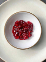 Best Cranberry Sauce with Candied Ginger | Salt and Vanilla
