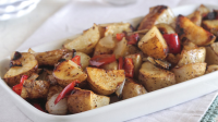 Oven Roasted Potatoes with Red Bell Pepper | Lawry's