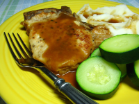Easy Baked Pork Chops With Gravy and Rice Recipe - Food.com