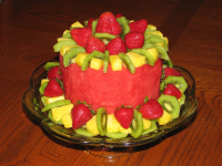 Fruit Cake (Fresh Fruit in the Shape of a Cake) Recipe - Food.com