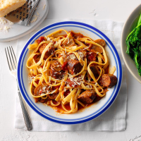 Spicy Sausage Fettuccine Recipe: How to Make It