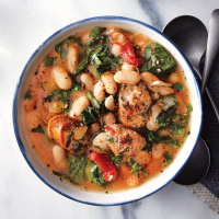 Slow-Cooker White Bean, Spinach & Sausage Stew Recipe ...