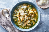 Slow-Cooker White Bean Parmesan Soup Recipe - NYT Cooking