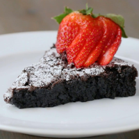 Swedish Sticky Chocolate Cake (Kladdkaka) Recipe by Tasty