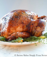 Super Juicy Turkey Baked In Cheesecloth | Serena Bakes Simply ...