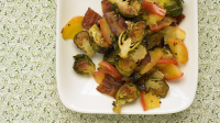 Brussels Sprouts with Bacon and Apple Recipe | Martha Stewart