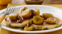 Bananas Foster Pancakes Recipe - BettyCrocker.com