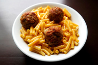 Easy Meatball Mac & Cheese - My Food and Family