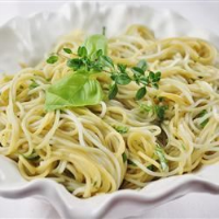 Fettuccine with Garlic Herb Butter Recipe | Allrecipes