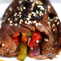Teriyaki Steak Roll-ups Recipe by Tasty