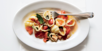 Pasta with Tomatoes and Mozzarella Recipe | Epicurious