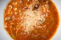 Pasta, Sausage and Bean Soup Recipe | Epicurious