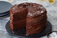 Salted Dark Chocolate Cake With Ganache Frosting Recipe - NYT ...