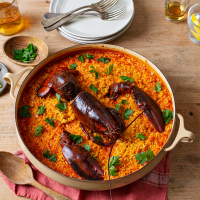Arroz con Bogavante (Grilled Rice with Lobster) Recipe | EatingWell