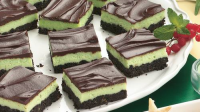 Mint Cheesecake Squares Recipe - BettyCrocker.com