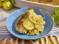 Greek Lemon Chicken and Orzo Casserole Recipe | Jeff Mauro ...